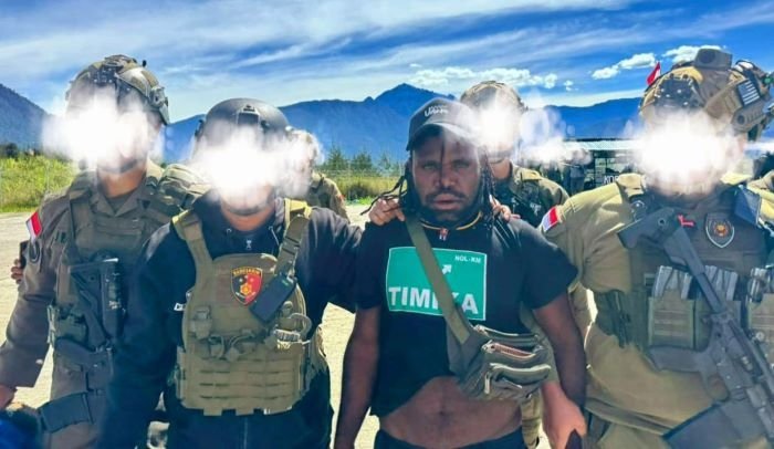 Mairon Tabuni, DPO KKB Puncak Ditangkap Satgas Operasi Damai Cartenz-2024