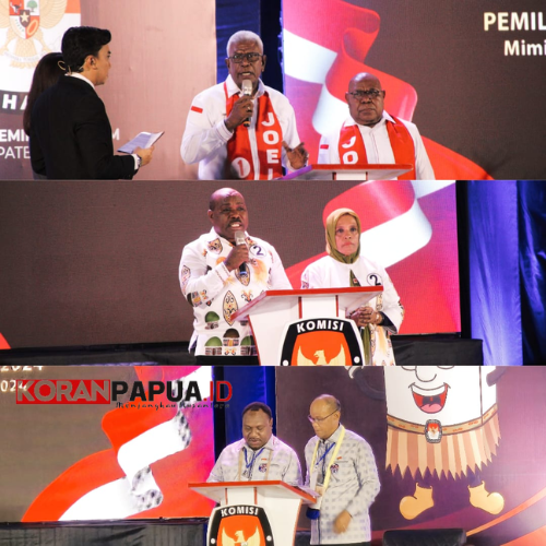 Sederet Janji dan Gagasan Terungkap di Arena Debat Kandidat Paslon Bupati dan Wakil Bupati Mimika