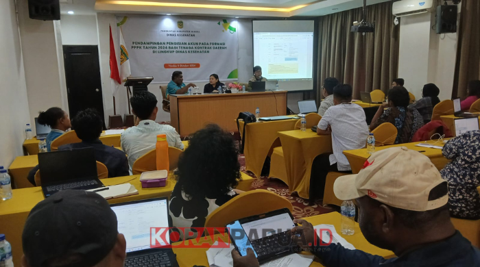 Tahun 2024 Pemkab Mimika Buka Formasi 1.774 Formasi PPPK, BKPSDM Dampingi Pengisian Akun Formasi Tenaga Kontrak Dinkes