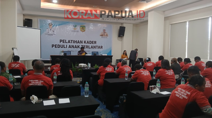 Dinas Sosial Bekali 40 Kader untuk Pendampingan Anak Terlantar di Mimika
