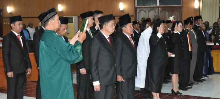 25 Anggota DPR Kabupaten Biak Numfor Resmi Dilantik, PDIP Jumlah Terbanyak