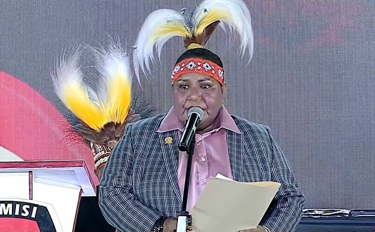 Debat Perdana Paslon Gubernur dan Wakil Gubernur Papua Tengah di Timika Berlangsung Sukses