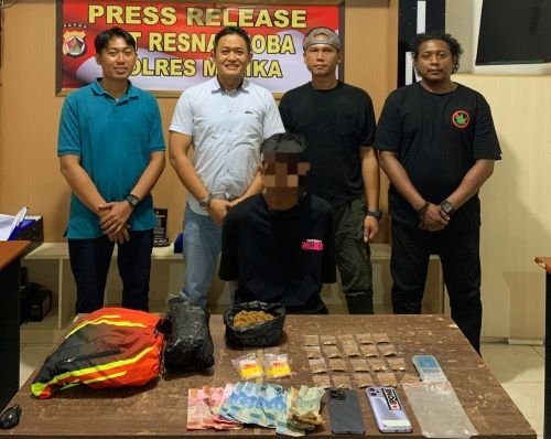 Tiga Tahun Edarkan Tembakau Sintetis di Timika, ARA Akhirnya Diringkus Polisi