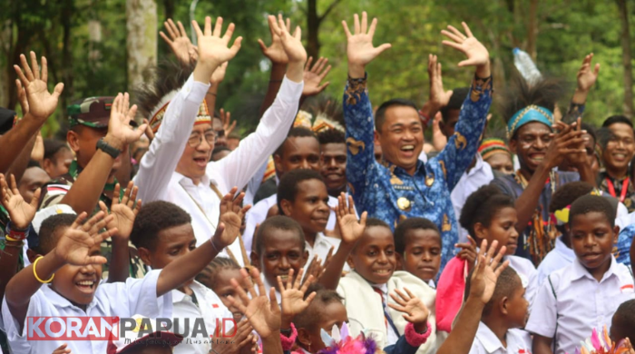 Pemda Mimika Launching Program Gasing di Sentra Pendidikan, Profesor Surya: 20 Hari Dipastikan Anak-Anak Pintar Menghitung