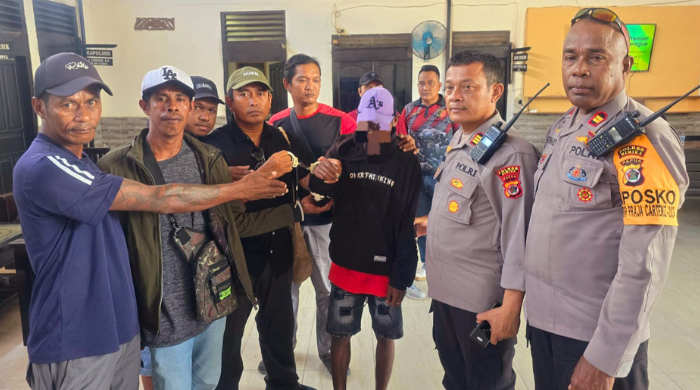 Sempat Buron Sehari, Pelaku Penikaman yang Menewaskan AU di Kebun Sirih Diserahkan Keluarga ke Polisi