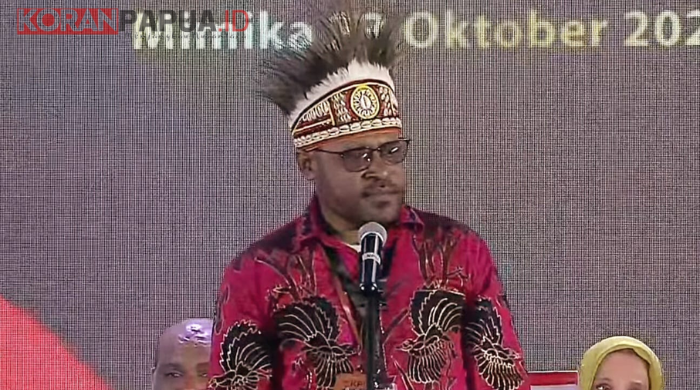 Debat Perdana Paslon Bupati-Wakil Bupati Mimika, Dete Abugau: Visi Misi Dapat Menjadi Pertimbangan Warga untuk Memilih