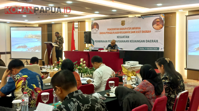 BPKAD Lakukan Pembinaan Penatausahaan Keuangan Daerah kepada Pimpinan OPD di Mimika, Dua Peraturan Menjadi Landasan Hukum