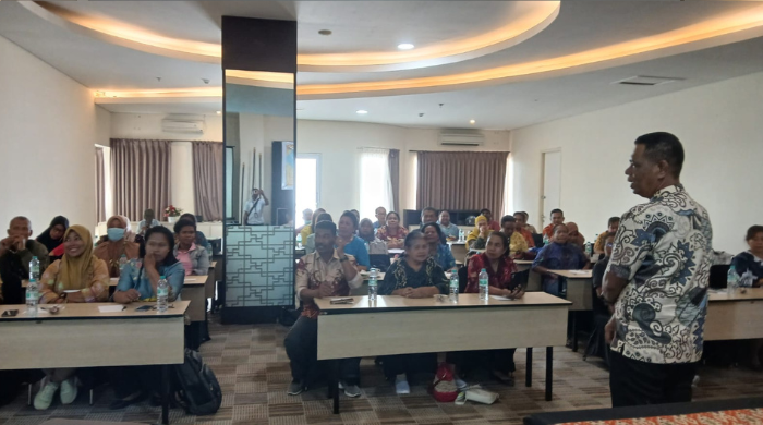 Gallery Foto Dinkes Mimika Rapat Evaluasi Bahas Pelayanan PIN Polio Bersama Kader Posyandu dari Sejumlah Distrik