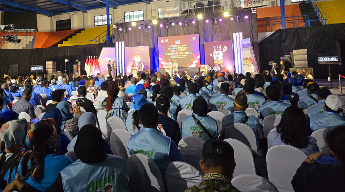 Gallery Foto KPU Mimika Gelar Debat Perdana Paslon Bupati-Wakil Bupati Mimika Periode 2024-2029