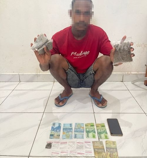 Polisi Tangkap Pengedar dan Amankan Barang Bukti Ganja