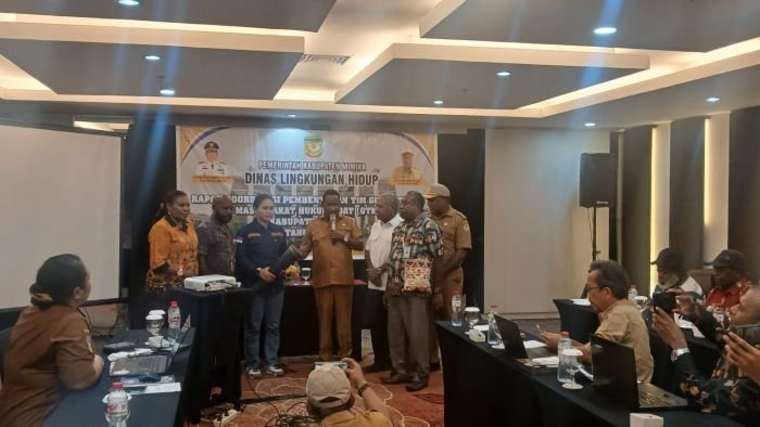 Percepat Pengakuan Hukum Adat, DLH Bentuk Tim Gugus Tugas Masyarakat Hukum Adat Mimika