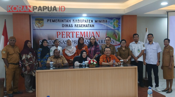 Sosialisasi Pre TAS Filariasis, Dinkes Mimika Tetapkan Koperapoka dan Limau Asri sebagai Titik Survey Pengambilan Sampel