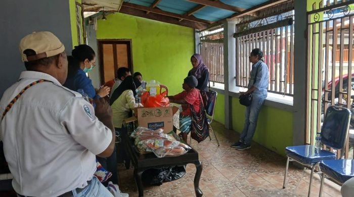 Hari Pertama Pelayanan Pre TAS Kaki Gajah, 270 Warga Koperapoka dan Limau Asri Diambil Sampel Darah