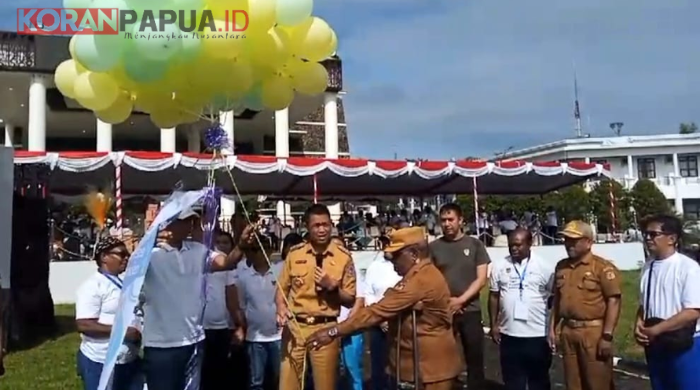 Seribu Lebih Nakes di Mimika Hadiri Peringatan HKN ke-60, Pj Bupati Ingatkan Tiga Program Prioritas Presiden Prabowo