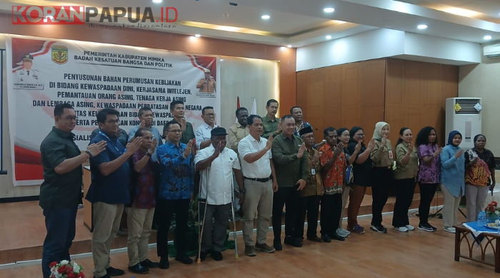 Pemerintah Distrik, Kelurahan dan Kampung Diajak Ikut Mengawasi Pergerakan Orang Asing di Mimika