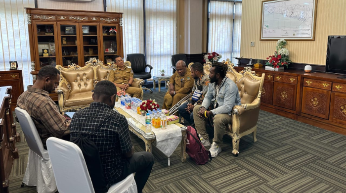 Aksi Demo Aliansi Pemuda Amungme Terkait Perekrutan CPNS Tahun 2024, Ini Jawaban Pj Bupati Mimika