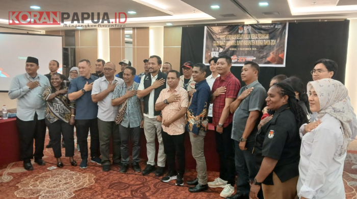 Debat Kedua Paslon Bupati dan Wakil Bupati Mimika Berlangsung Tanggal 19 November 2024
