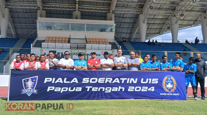 Soeratin Cup U15 Resmi Bergulir di Timika, Claus: Semua Pemain Harus Bermimpi Pakai Kostum Timnas Garuda