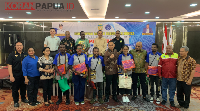 Tingkatkan Kompetensi Pencaker OAP, Disnakertrans Beri Pelatihan dan Modal Usaha