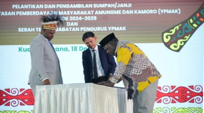 Pengurus YPMAK Periode 2024-2029 Resmi Dilantik, Selama Lima Tahun Kedepan Freeport Kucurkan Rp4 Triliun