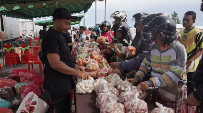 Kendalikan Inflasi Jelang Nataru, Dinas Ketahanan Pangan Papua Tengah Gelar Gerakan Pangan Murah