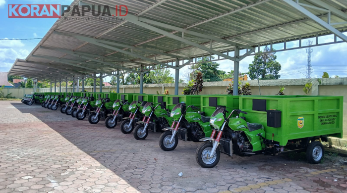 Dukung Penanganan Sampah, DLH Akan Bagikan 23 Motor Roda Tiga untuk Kelurahan di Mimika
