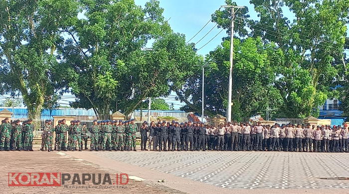 630 Personil Dikerahkan Amankan Pelaksanaan Ibadah Natal di Timika