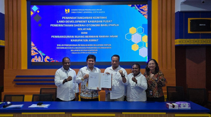 Pusat Pemerintahan Provinsi Papua Selatan Dimulai, Nilai Kontrak Rp109,6 Miliar, Dikerjakan Waskita Karya