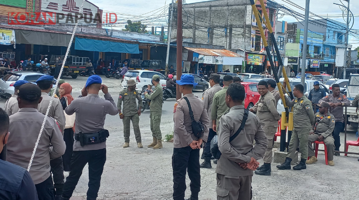 200 Personil Gabungan Amankan Pleno Terbuka Kepala Daerah 2024 di Mimika