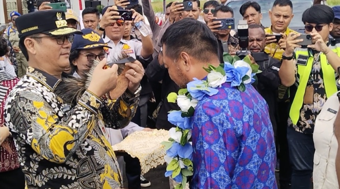 Sriwijaya Air Terbangi Nabire, Pj Gubernur: Langkah Strategis Tingkatkan Konektivitas Wilayah