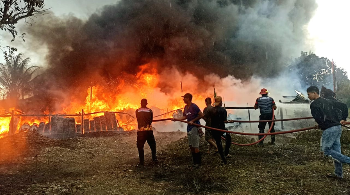 Empat Peristiwa Kebakaran Terjadi di Timika, Polisi Sebut Murni Musibah, Tidak Ada Unsur Politik