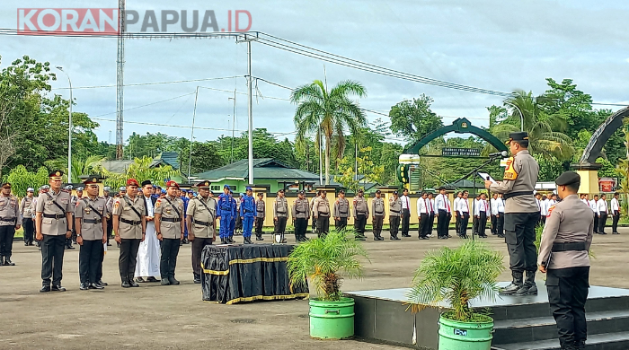 Tiga Pejabat Polres Mimika Dimutasi, Ini Daftar Nama dan Penggantinya