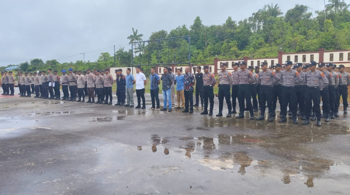 Perayaan Natal Sampai Malam Pergantian Tahun Berlangsung Aman, Kapolres Sampaikan Terima Kasih