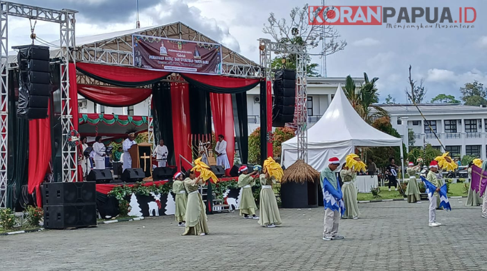 Perayaan Natal dan Tahun Baru Pemkab Mimika Berlangsung Sukses, Berikut Enam Pesan RD. Jhon Bunai, Pr