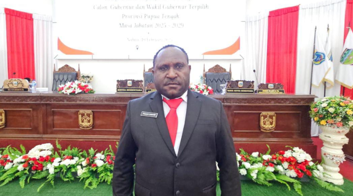 Kelola Dana Kemitraan Freeport, Anggota DPRP Papua Tengah Peanus Uamang Desak Kinerja Lemasa Diaudit