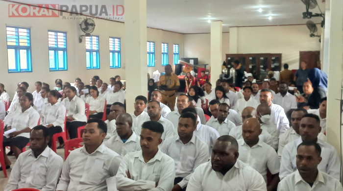 SKB CPNS di Mimika Diikuti 978 Peserta, Pj Bupati Ingatkan Jangan Percaya Oknum yang Janjikan Kelulusan