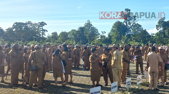 BPK Lakukan Pemeriksaan LKPD Pemkab Mimika, Pj Sekda Ingatkan OPD Siapkan Diri Agar Tidak Dicari-cari