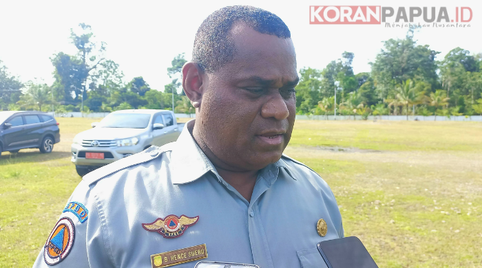 Minimnya Anggaran Menjadi Faktor BPBD Mimika Sering Kesulitan Tangani Bencana, Hence: Bappeda Tidak Jadikan Program Prioritas