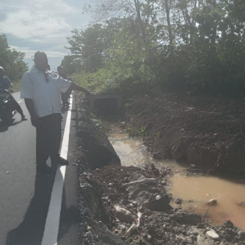 RS Diduga Pelaku Pencurian Puluhan Box Curvert yang Ditanam Dinas PUPR, Dilakukan Malam Hari Menggunakan Excavator