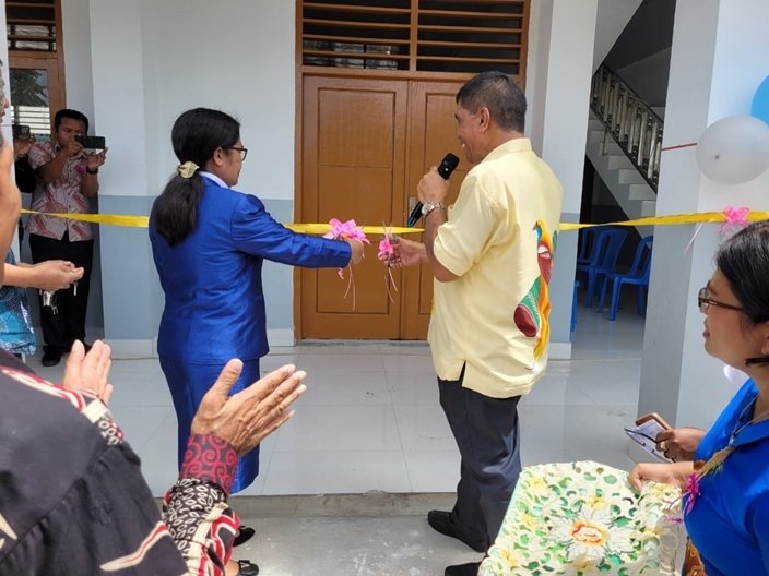 Pelajar SMA Negeri 7 Timika Tempati Gedung Baru, Mantho: Jadikan Sekolah Ini Sebagai Rumah Kedua