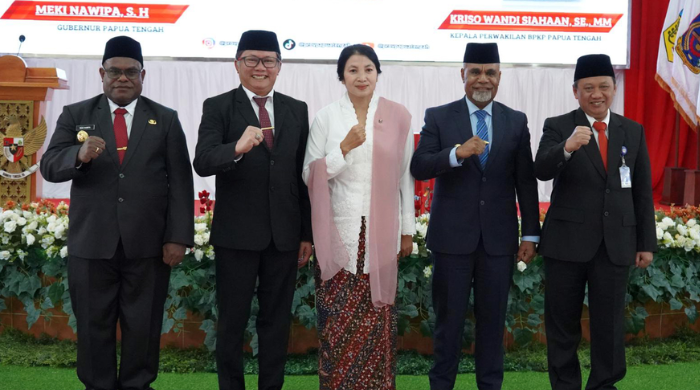 Pengukuhan Kepala Perwakilan BPKP Papua Tengah, Perkuat Komitmen Tata Kelola Pemerintah dan Akuntabilitas