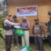 Bansos di Kampung Kimbeli, Kapolsek Tembagapura Serahkan Bantuan Sembako