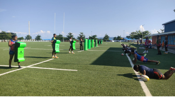 Matangkan Persiapan Menuju Kejuaraan Internasional di Singapura, Timnas Rugby Indonesia Latihan di Yogyakarta