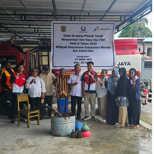 Pertamina dan Disperindag Salurkan 55.000 KL Minyak Tanah Bersubsidi, Fokus di Sebelas Titik di Timika