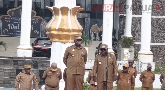 Pimpin Apel Gabungan Perdana, Bupati John Rettob Tegaskan Lupakan Masa Lalu, Kerja Profesional dan Jangan ‘Titip Badan’