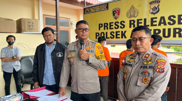 Polisi Berhasil Bekuk Tiga Pelaku Pengeroyokan di Hotel Bunga Youtefa, Dua Merupakan Residivis