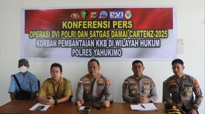 Tim DVI Polri Kembali Identifikasi Tiga Jenazah Korban Pembunuhan KKB di Yahukimo, Dimakamkan di Dekai karena Sudah Membusuk