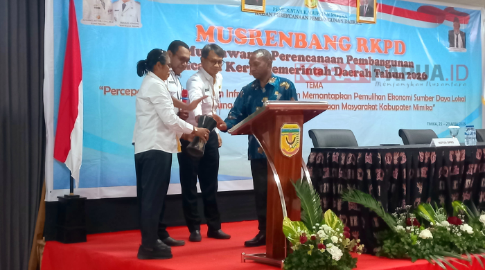 DPRK Mimika Resmi Tetapkan Alat Kelengkapan Dewan, Berikut Susunan Lengkapnya