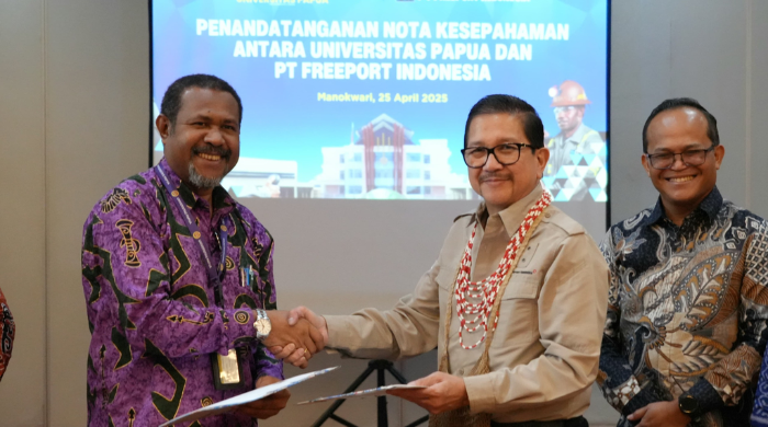 Freeport Lanjutkan Kerjasama dengan Universitas Papua, Sudah Berlangsung 30 Tahun