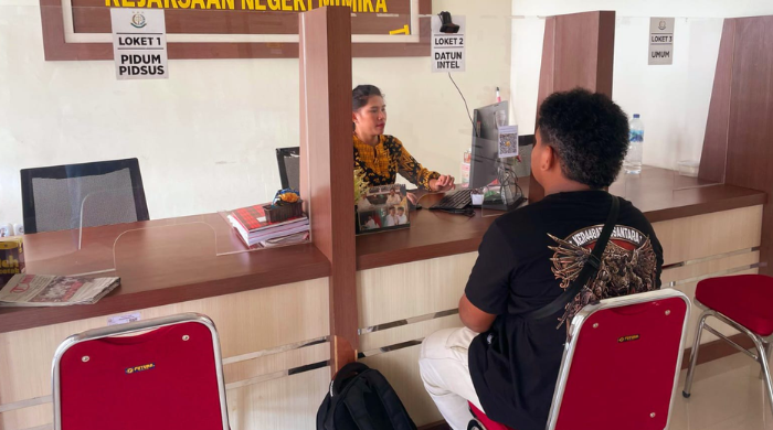 Berkas Lengkap, Polisi Limpahkan Tersangka Pencuri Ayam ke Kejaksaan Negeri Mimika